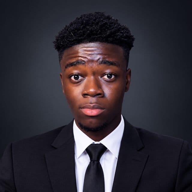 Professional portrait of Eddie S. Nyankun Jr., Founder and CEO of TalentLink Football
